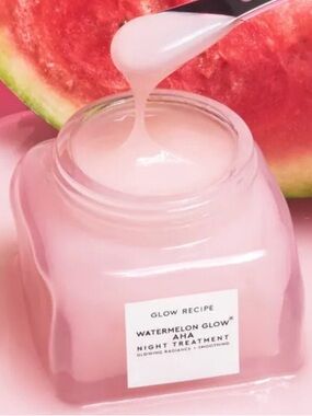 Glow Recipe ~ Watermelon Glow ‘AHA NIGHT TREATMENT’ ~ Full Size 2.02 fl. oz.